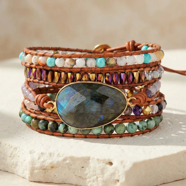 Spiritual Protection Bracelet - Labradorite