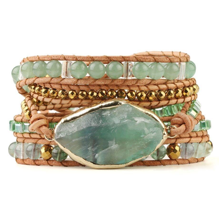Fluorite Optimism Bracelet - Fluorite
