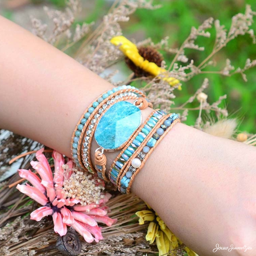 Harmony of Amazonite Bracelet - Amazonite 