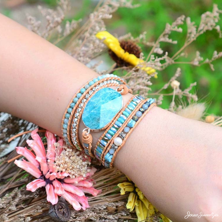 Harmony of Amazonite Bracelet - Amazonite 