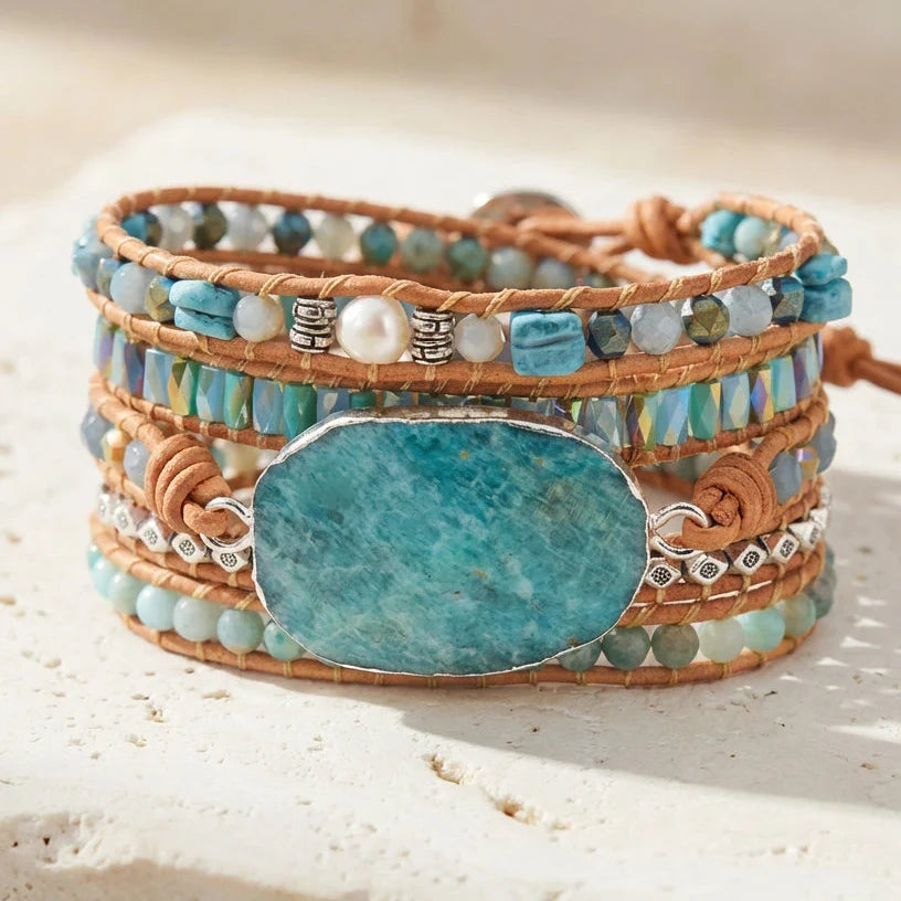 Harmony of Amazonite Bracelet - Amazonite 