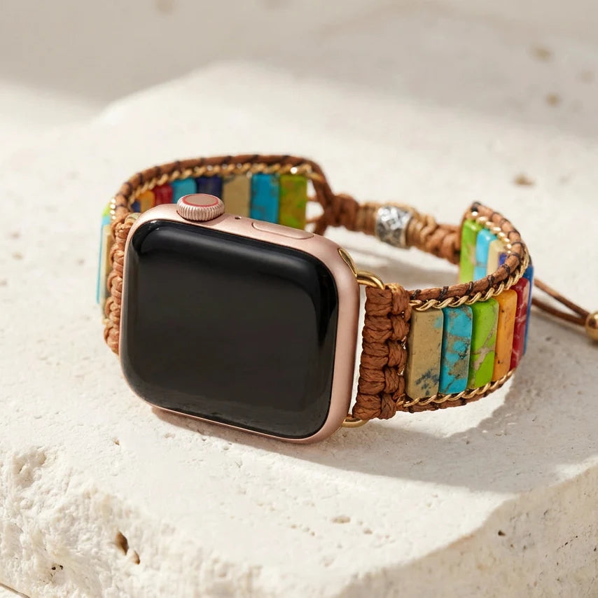 Healing Chakra Apple Watch Band - Jasper