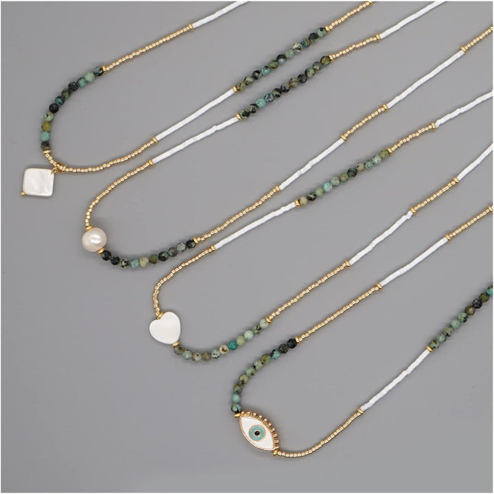 Evolution Necklaces - Turquoise