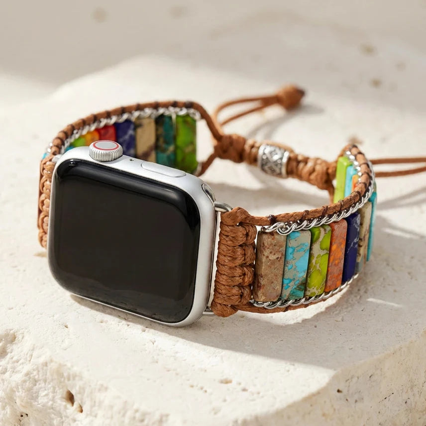 Healing Chakra Apple Watch Band - Jasper