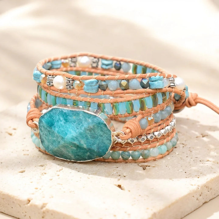 Harmony of Amazonite Bracelet - Amazonite 