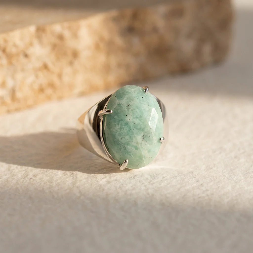 Harmony of Amazonite Ring - Amazonite 
