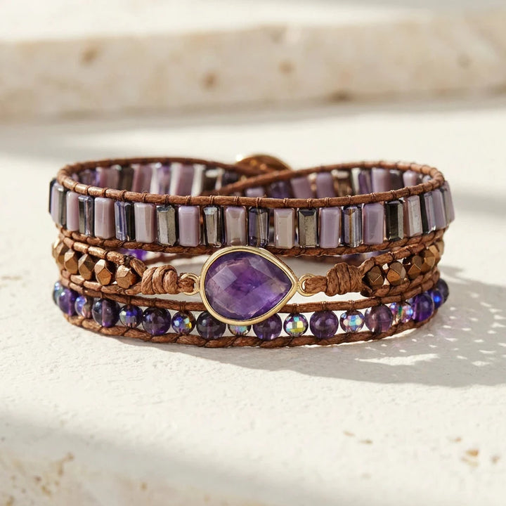 Inner Wisdom Amethyst Bracelet - Amethyst