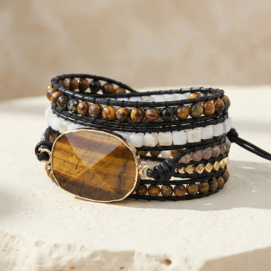 Tigers' Eye Bracelet of Power - Tiger's Eye