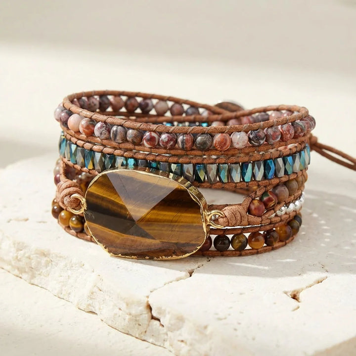 Grounding Tiger's Eye Bracelet - Tiger's Eye