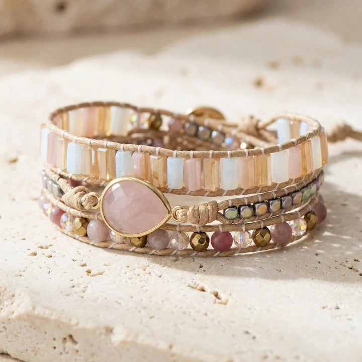 Inner Love Rose Quartz Bracelet - Rose Quartz