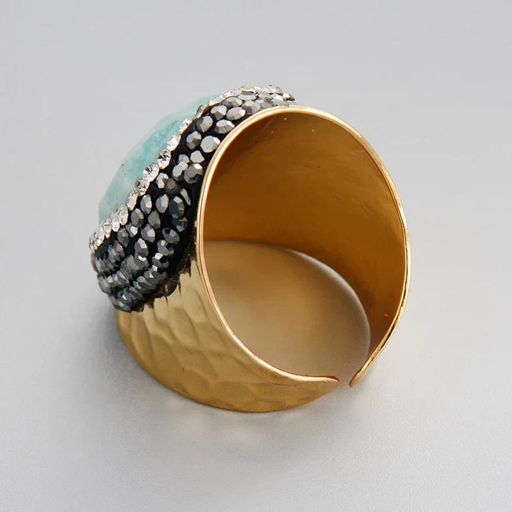 Amazonite Balance Ring - Amazonite 