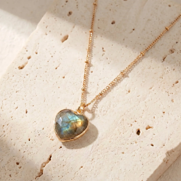 Grateful Heart Necklace - Lapis Lazuli