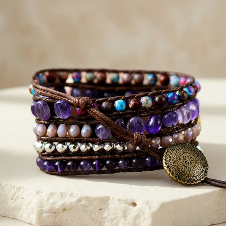 Midnight Amethyst Apple Watch Band - Amethyst
