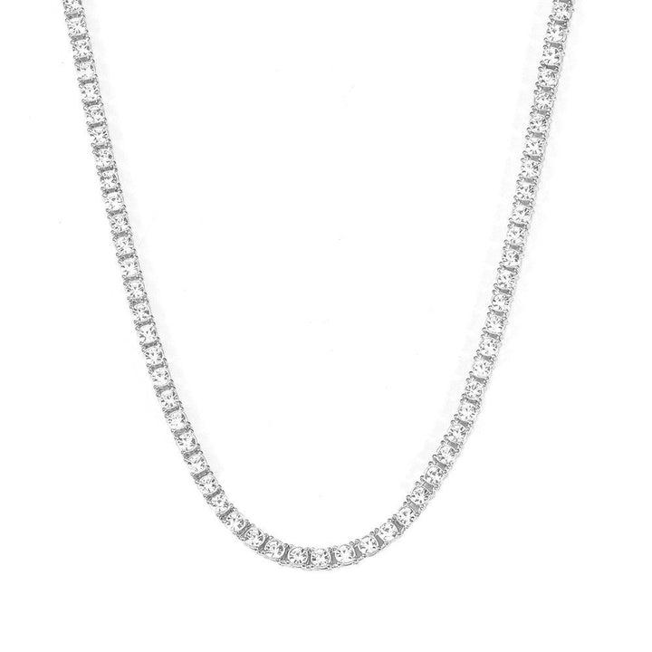 Tennis Necklace | Gold