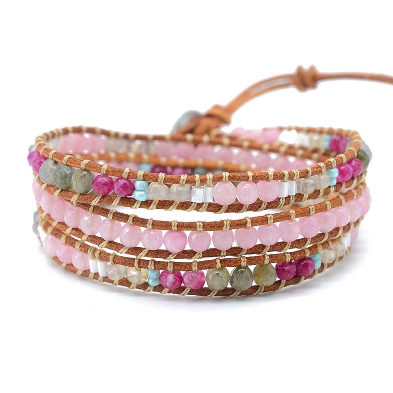 Love & Protection Bracelet - Rose Quartz