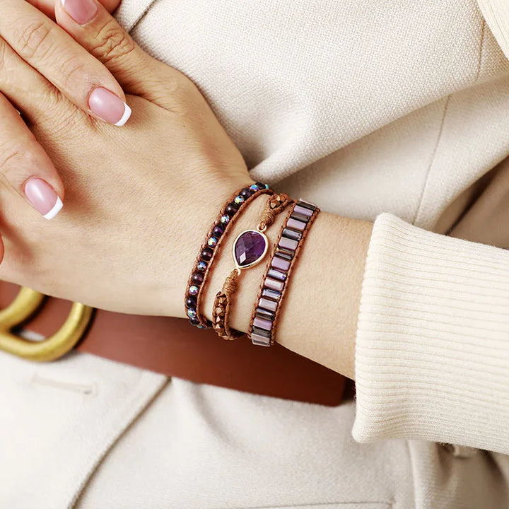 Inner Wisdom Amethyst Bracelet - Amethyst