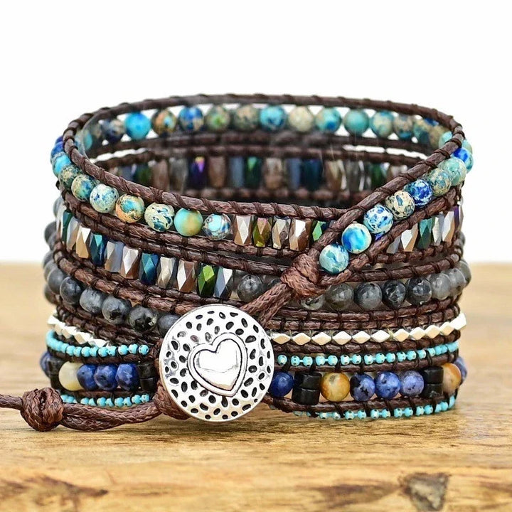 Night Labradorite Samsung Watch Straps - Labradorite
