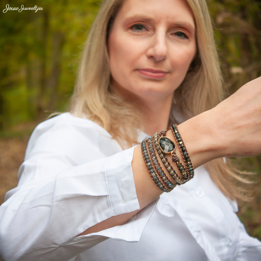 Black Beauty Onyx Bracelet - Onyx