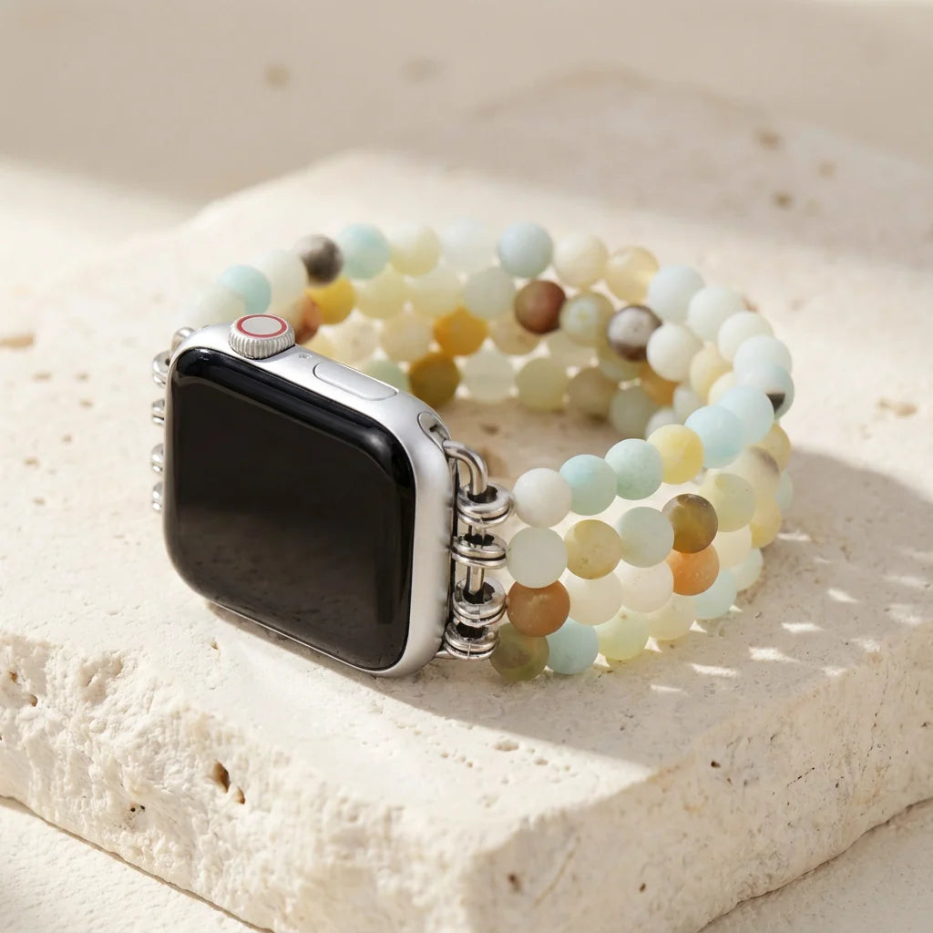 Balancing Amazonite Apple Watch Band - Amazonite 