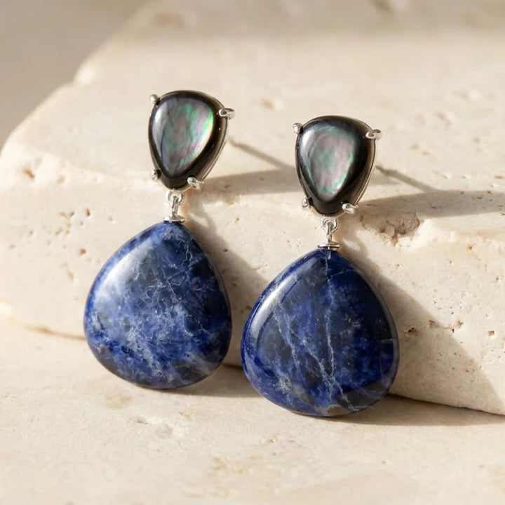 Intuitive Sodalite Earrings - Sodalite