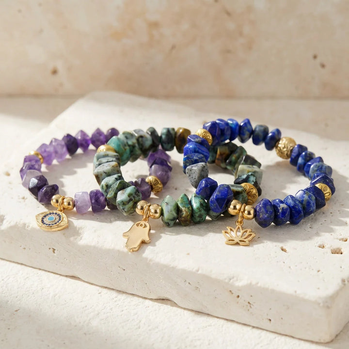 Lucky Charm Bracelets - Amethyst