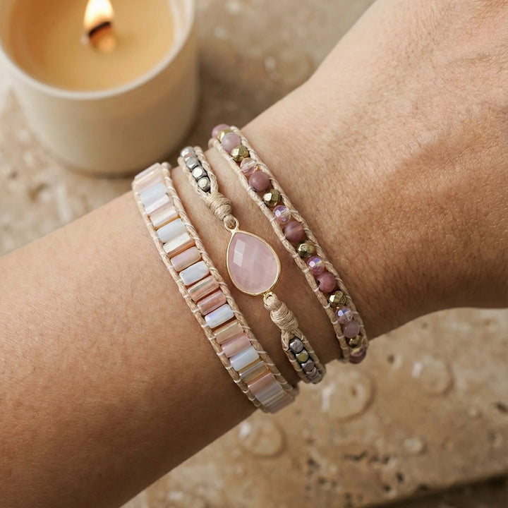 Inner Love Rose Quartz Bracelet - Rose Quartz