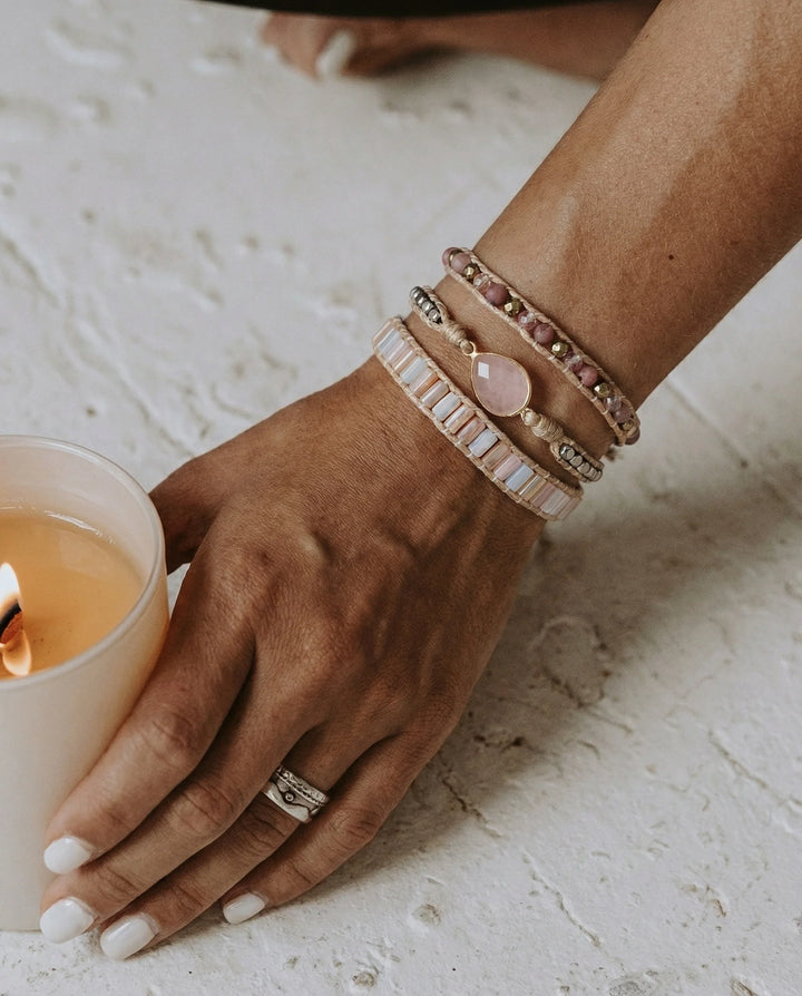 Inner Love Rose Quartz Bracelet - Rose Quartz
