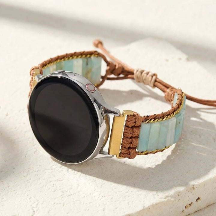 Amazonite Honesty Samsung Watch Band - Amazonite 