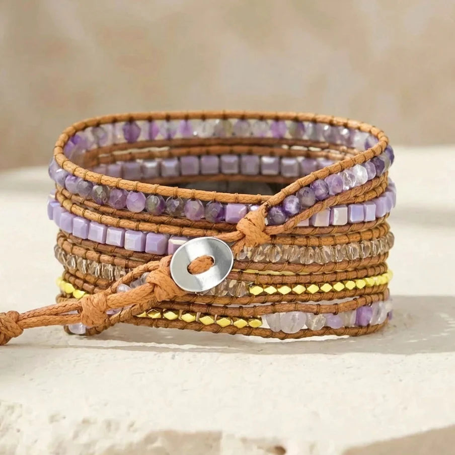 Amethyst Crown Samsung Watch Straps - Amethyst