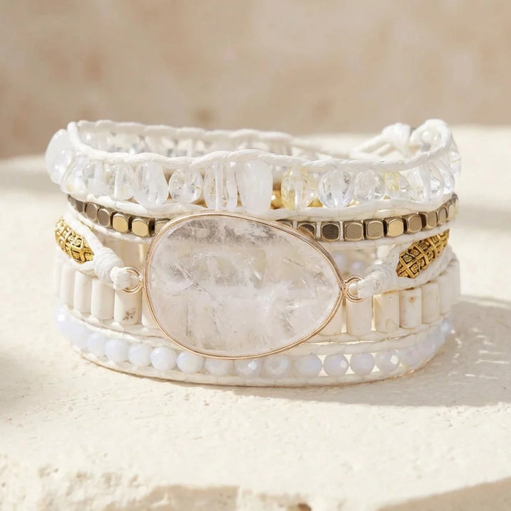 Purifying Clear Quartz Bracelet - Clear Quartz
