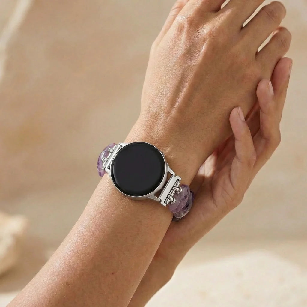 Amethyst Clarity Samsung Watch Band - Amethyst