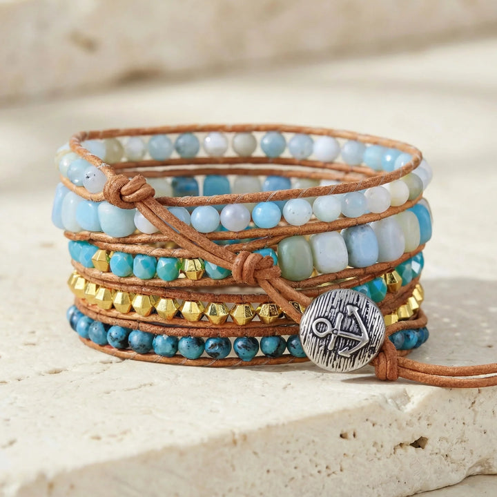 Expressive Amazonite Bracelet - Amazonite 