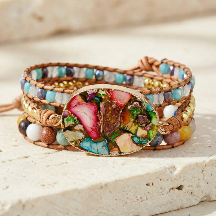 Divine Warrior Bracelet - Jasper