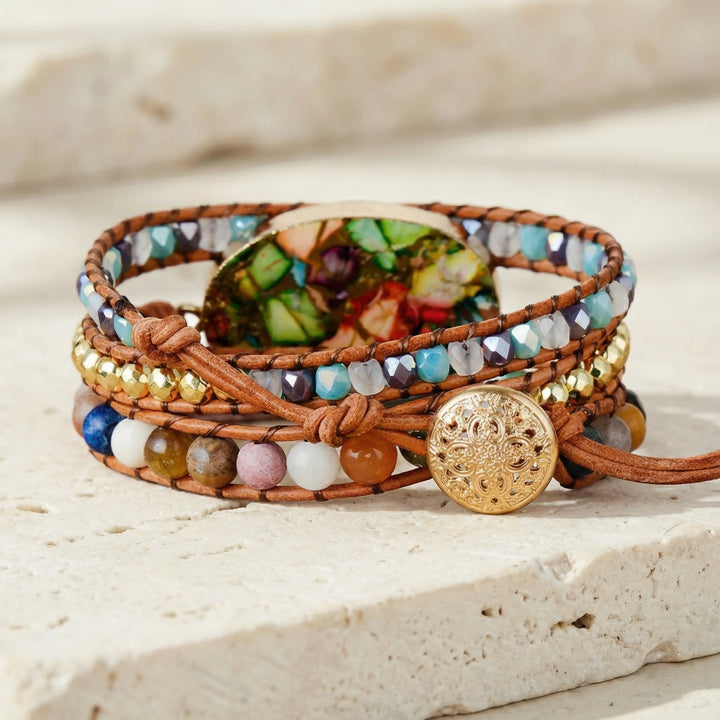 Divine Warrior Bracelet - Jasper