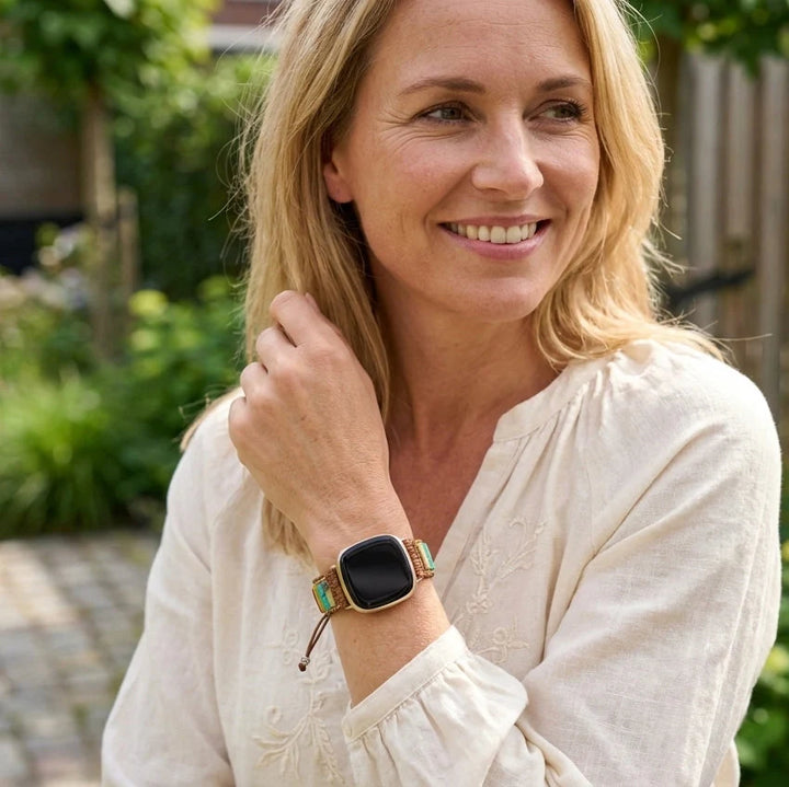 Healing Chakra Fitbit Watch Band - Jasper