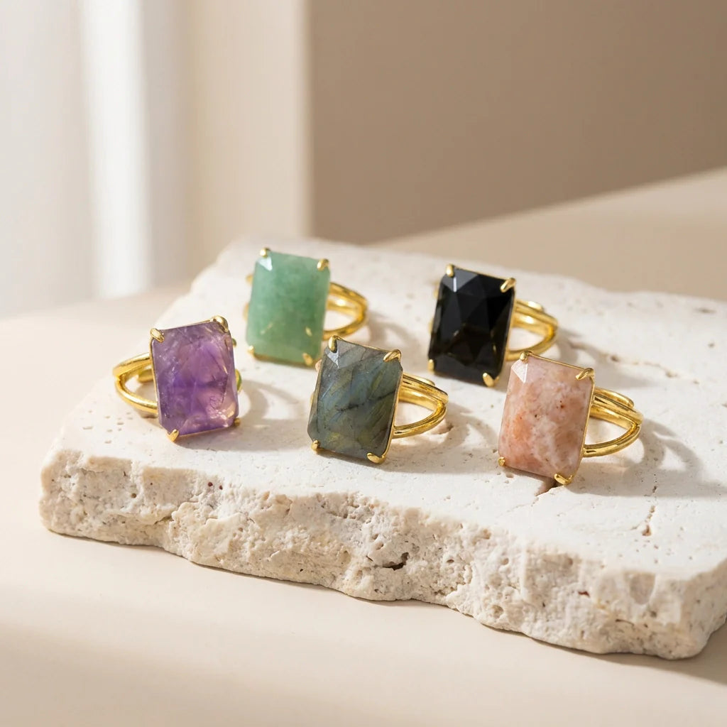 Energy Flow Rings - Lapis Lazuli