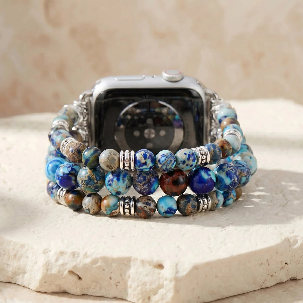 Oceanic Jasper Apple Watch Band - Jasper