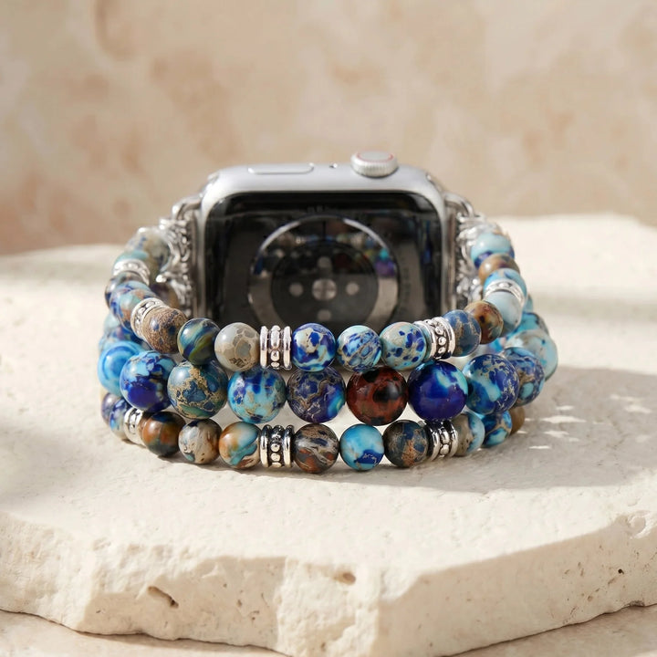 Oceanic Jasper Apple Watch Band - Jasper