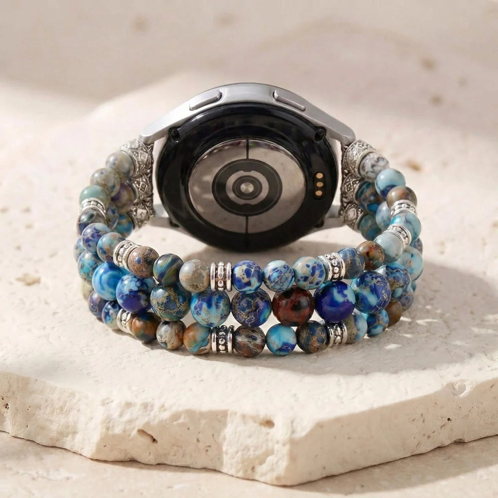 Oceanic Jasper Samsung Watch Band - Jasper