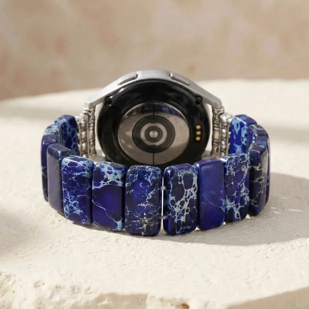 Midnight Jasper Watch Band - Jasper