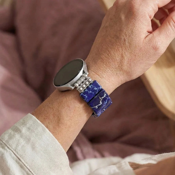 Midnight Jasper Watch Band - Jasper
