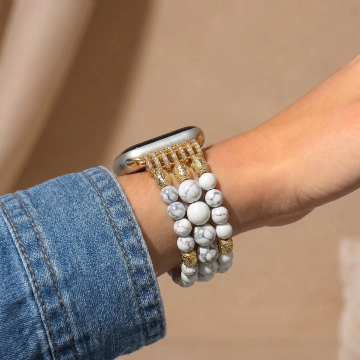 Pure Howlite Apple Watch Band - Howlite