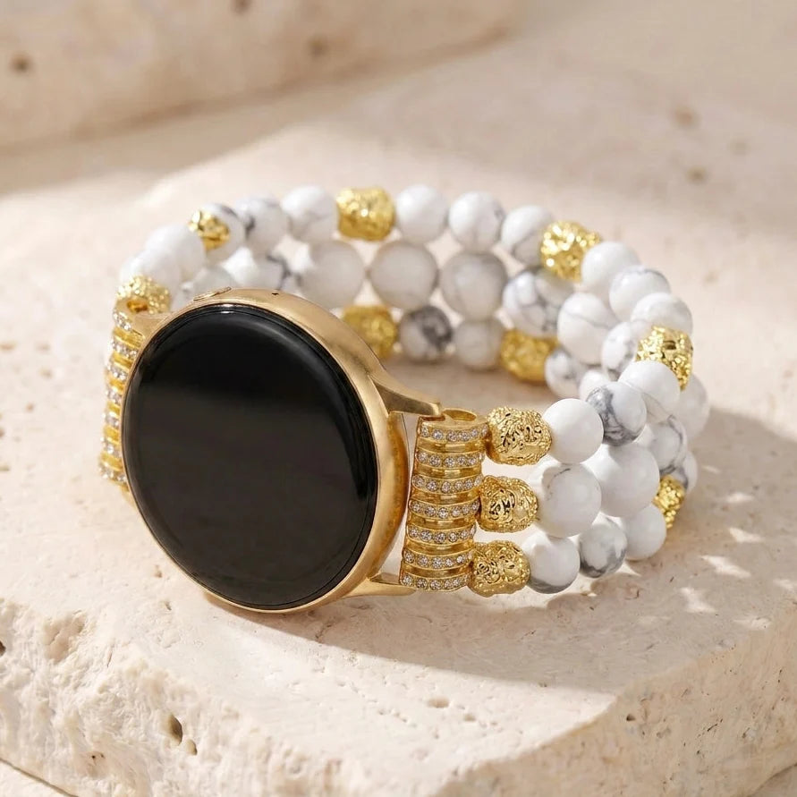 Pure Howlite Samsung Watch Band - Howlite