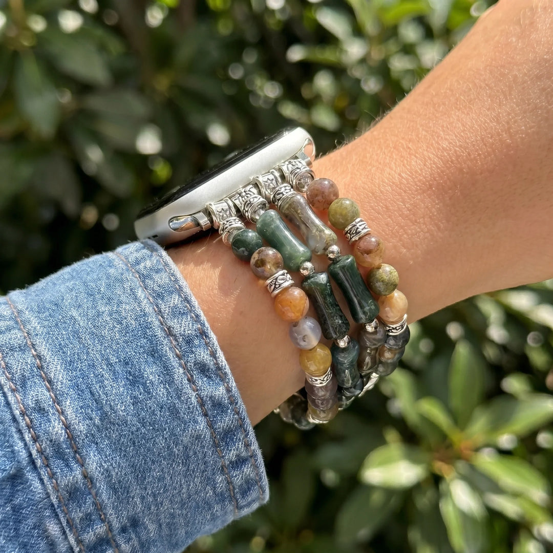 Gaia Agate Samsung Watch Band - Agate