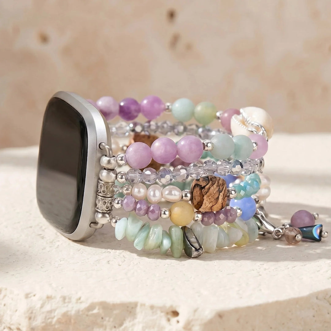 Ocean Breath Fitbit Watch Band - Amazonite 