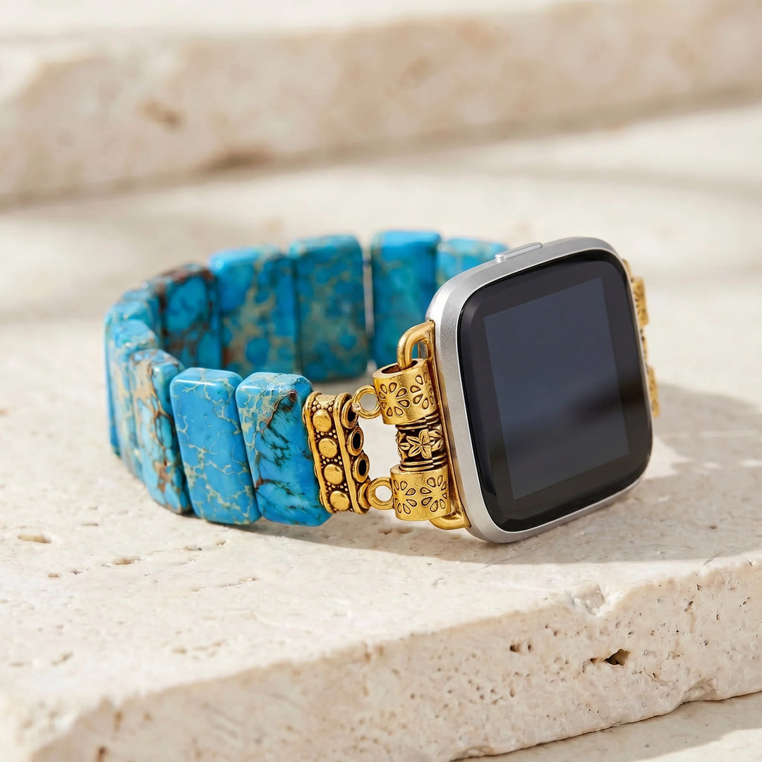 Azure Jasper Fitbit Watch Band - Jasper