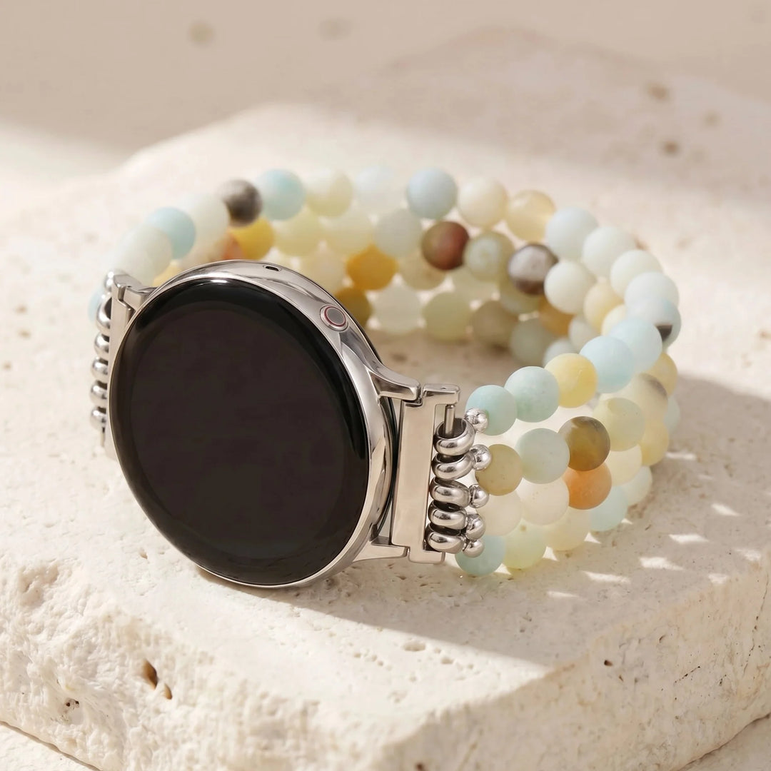 Balancing Amazonite Samsung Watch Band - Amazonite 