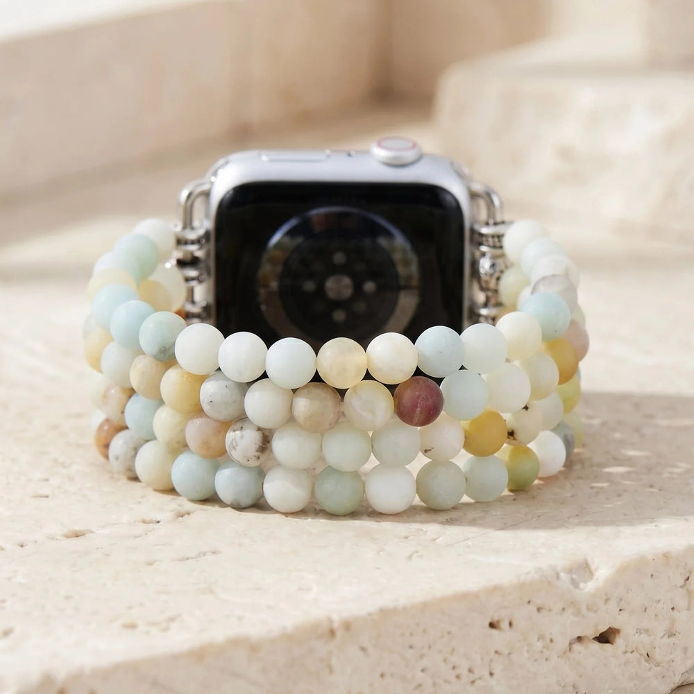 Balancing Amazonite Apple Watch Band - Amazonite 