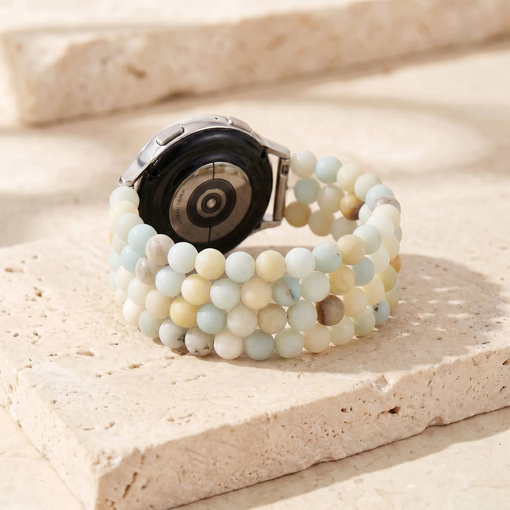 Balancing Amazonite Samsung Watch Band - Amazonite 