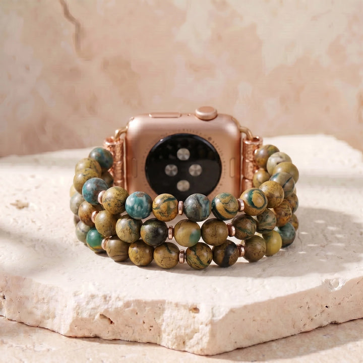 Draconite Confidence Apple Watch Band - Hematite